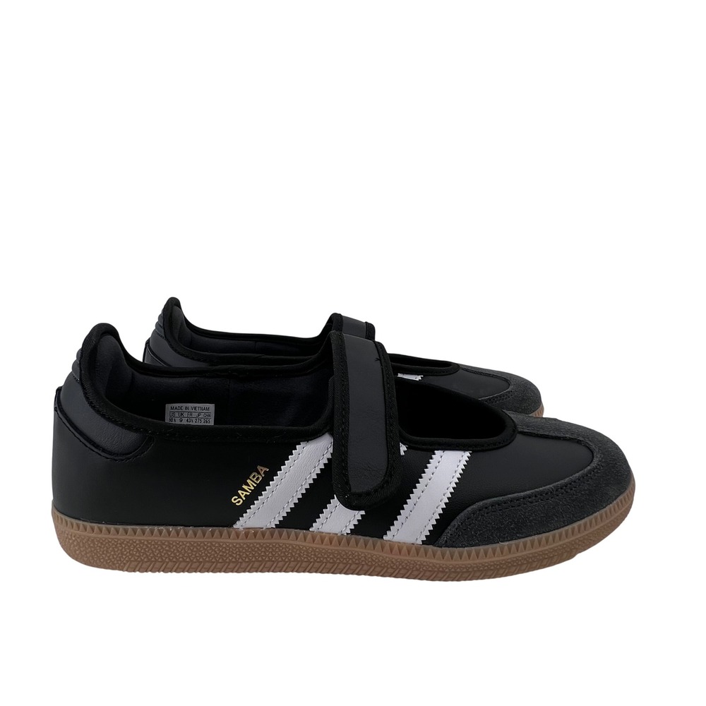 adidas Samba Mary Jane Flats Black White Gum